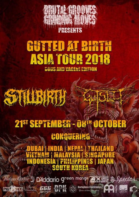 Stillbirth Asien Tour